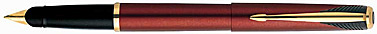 Fountain Pen Parker (Parker). Fountain Pen Parker (Parker) in a box 'Inflection' Fire Red